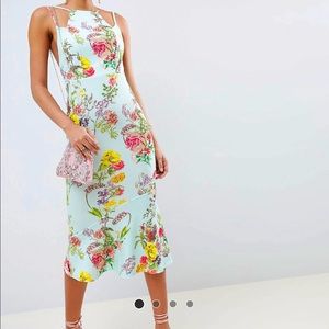 ASOS Design Floral party dress